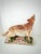 Wood Vintage Full-Body Howling Coyote Taxidermy on Handcrafted Woodland Display Base For Sale - Image 7 of 12