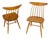 Pair of Mid-Century Modern Solid Maple Conant Ball Russel Right Sid Chairs Mint! For Sale