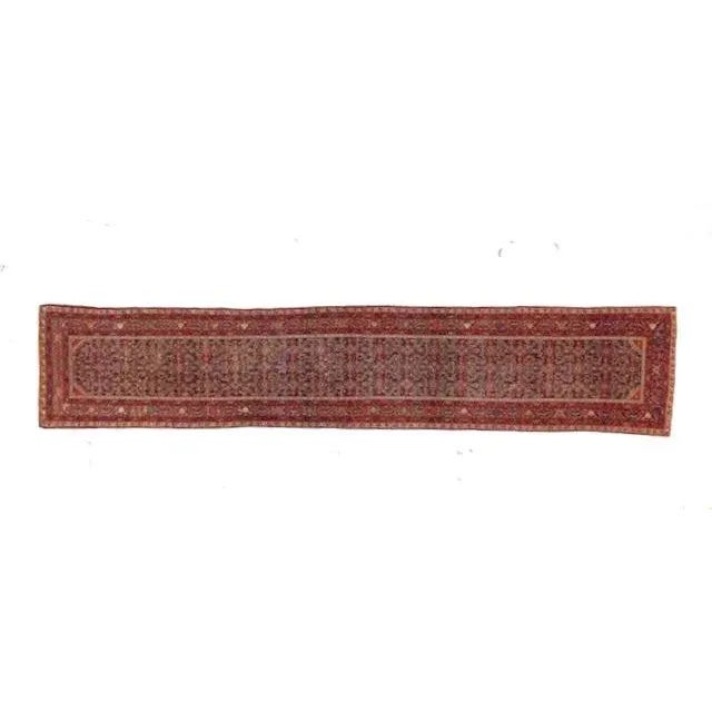 1900s Persian Ferahan Runner 3'2" X 17'2" For Sale - Image 13 of 13