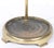 Colonial Revival style brass fireplace tool set consisting of a poker, shovel, tongs, brush and stand; The set is in very...