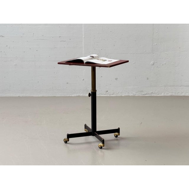 Television Stand with Wheels by Ignazio Gardella, 1940s For Sale - Image 17 of 17
