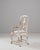 Rococo 20th Century Swedish Rococo Revival Wood Patinated Dining Chair For Sale - Image 3 of 18