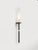 Torca i wall lamp in brass, aluminum & fluted glass by studio marine breynaert. Dimensions: w 20 x d 20 x h 110 cm....