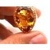 Bochic "Orient" Vintage Sapphire & Orange Citrine Ring Set In 18K Gold & Silver For Sale - Image 16 of 18