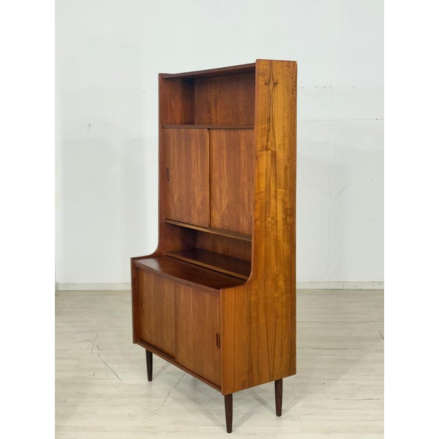 Mid-Century Danish Teak Secretary For Sale - Image 10 of 16