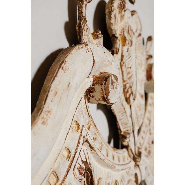 Early 19th Century Antique Architectural Overdoor Mirror, Italy, C. 1800 For Sale - Image 5 of 10