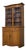 Vintage Georgian Style Glazed Oak Bookcase, 1930s For Sale