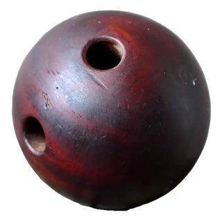 Saint Galls Skittle Game Ball, 1930s For Sale