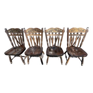 Ethan Allen Dining Chairs 4 For Sale