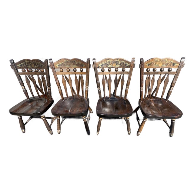 Ethan Allen Dining Chairs 4 For Sale