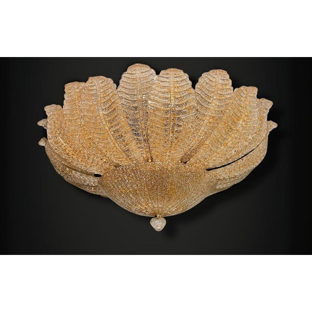 Vintage Flush Mount in Murano Glass, 1990s For Sale - Image 6 of 11