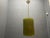 1980s Vintage Olive Green Murano Glass Flower Pendant Lights, 1980s, Set of 2 For Sale - Image 5 of 12