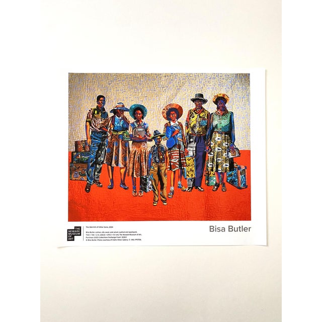 Bisa Butler The Warmth of Other Sons Exhibition Poster Dimensions: 24 x 20 in / 61 x 50 cm Sold unframed