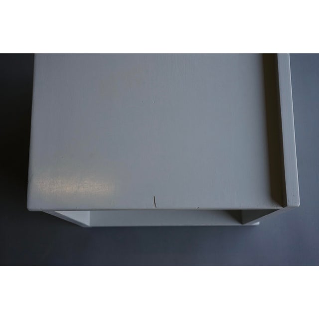 Wood Vintage Plywood Cube Stool, 1960s For Sale - Image 7 of 14