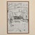 This framed signed "Le Parc Monceau" drypoint etching after Pierre Bonnard captures the quiet poetry and atmospheric charm...