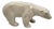 Art Deco Polar Bear in Ceramic from LV Ceram, 1930s For Sale