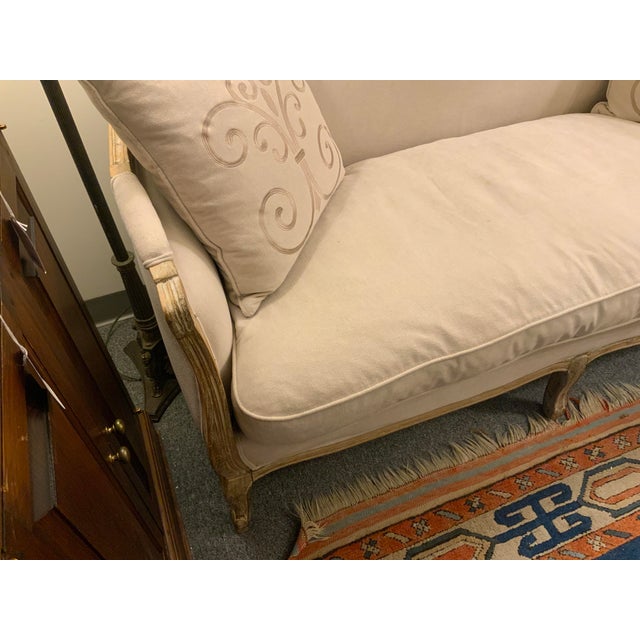 French Country 2015 Contemporary French Style Sofa Setee For Sale - Image 3 of 12