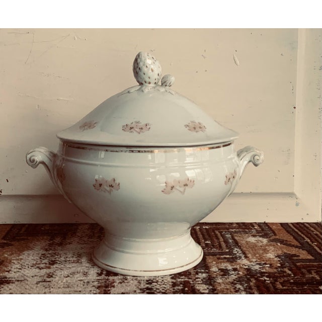 Exceptional French Old Paris Porcelain Tureen - Late 19th Century For Sale - Image 12 of 12