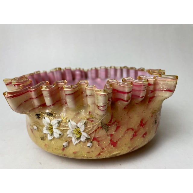 Opaline Multilayer Glass Bowl For Sale - Image 12 of 12