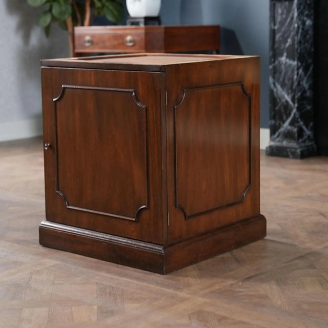 1970s Vintage Kittinger Drum Table Chairish