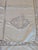 Victorian Mid 20th Century European Linen Banquet Cloth With Filet Lace Medallions For Sale - Image 3 of 9