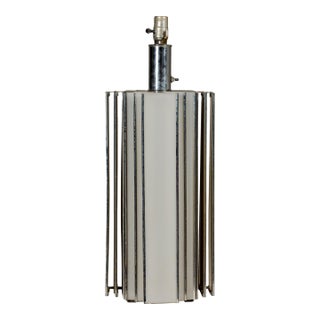 Mid 20th Century Art Deco Style Skyscraper Table Lamp with Two Lights For Sale