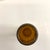 Vintage Amber Art Glass Vase With Brass Collar Mount For Sale In San Antonio - Image 6 of 10