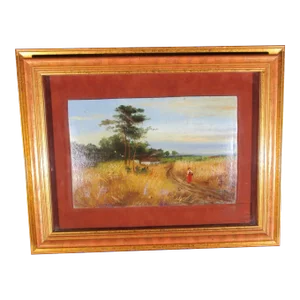 Post Impressionist Landscape by Richard Huber Circa 1990s