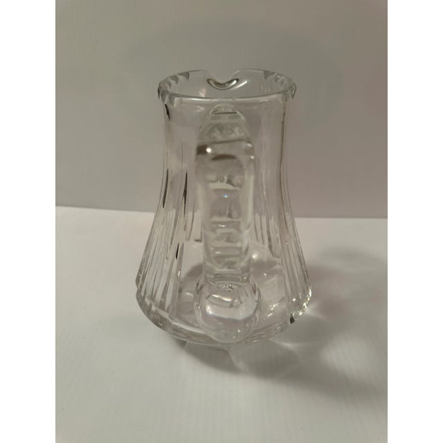 Vintage Nachtmann Retired Crystal Pitcher Hand Blown Patrizia Design For Sale In Washington DC - Image 6 of 6