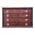 Vintage Bead Trim Table Top Chest of Drawers For Sale