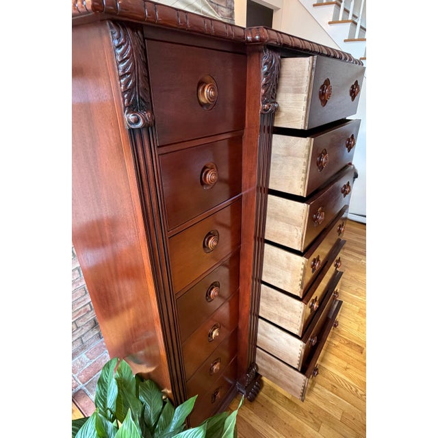 21 Drawer Mahogany Chest of 21 Drawers by Ralph Lauren For Sale - Image 12 of 18