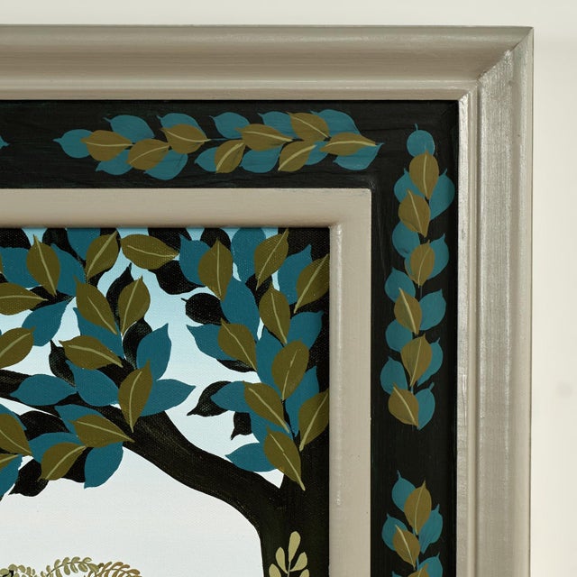 Pair of Jungle Paintings With Animals by Ruth Schindler For Sale - Image 16 of 18