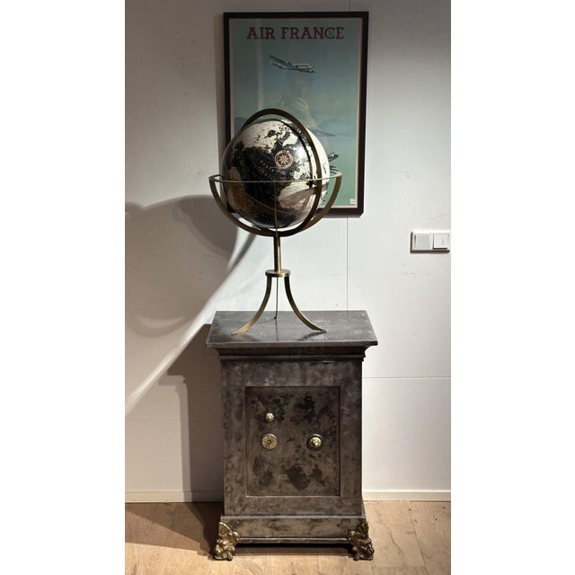 Antique Iron Safe, 1890s For Sale - Image 6 of 18