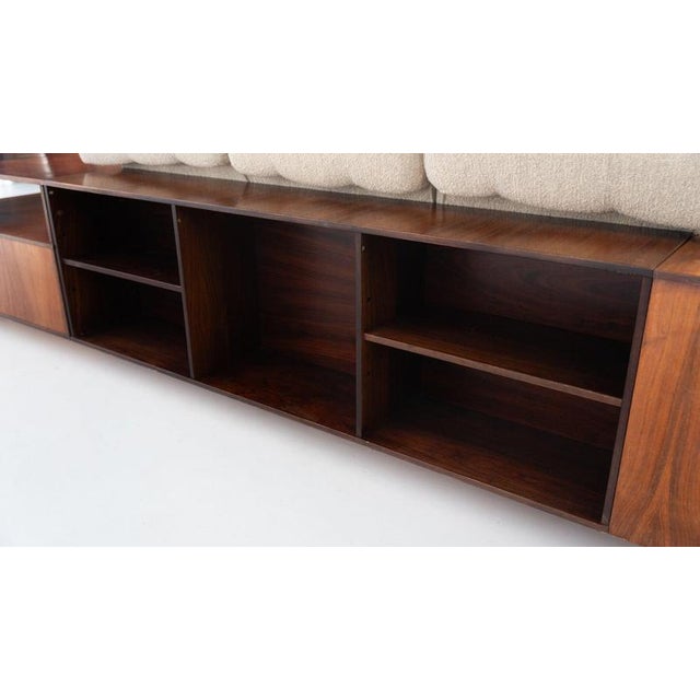 Large Corner Sofa with Built-in Cabinets, 1960 For Sale - Image 10 of 15