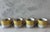 English Set of 4 Vintage Somerset Pattern Coffee Cups by Georges Briard For Sale - Image 3 of 10