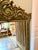 Wood Large Antique French Gilded Mirror with Rococo Detailing For Sale - Image 7 of 18