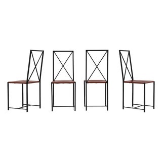 Moka Chairs by Asnago & Vender for Flexform, Italy, 1985, Set of 4 For Sale