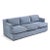 Bill Sofield for Baker Carlyle Blue Sofa For Sale - Image 9 of 10