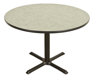Herman Miller Style Modern Round Pedestal Dining Table or Game Table