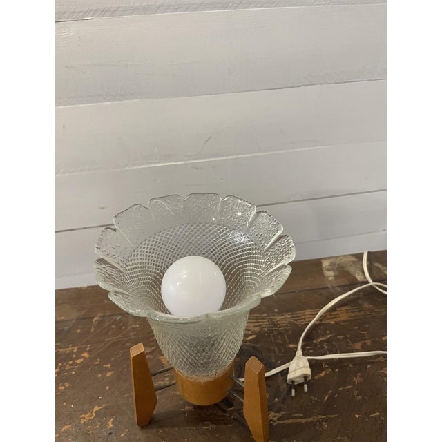 Vintage Original Desk Lamp by Drevo-Humpolec for EFC, 1970 For Sale - Image 4 of 6