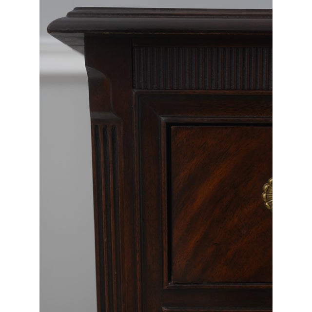 Wood Drexel Heritage Heirlooms Mahogany Double Dresser For Sale - Image 7 of 18