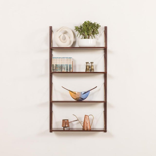 Wood Mid-Century Danish Rosewood Shelving Unit, 1960s, Set of 6 For Sale - Image 7 of 9