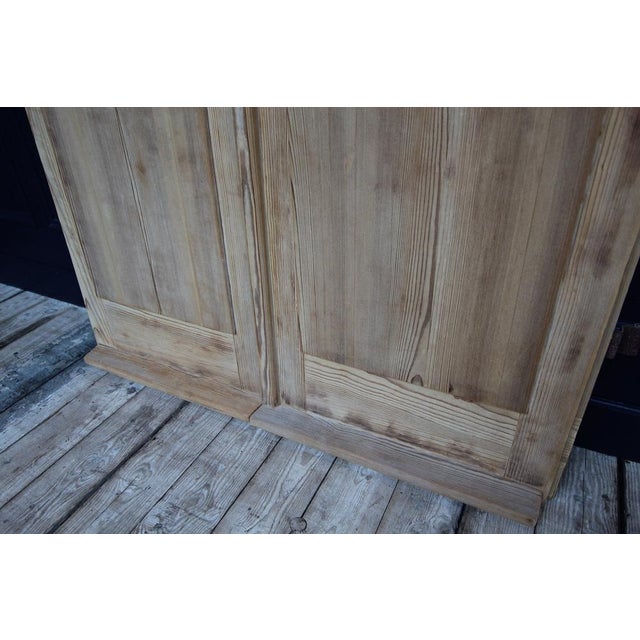 Beige Antique Double Door in Pine, 1890s For Sale - Image 8 of 18
