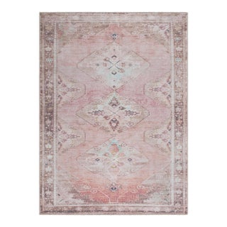 Amelie Machine Woven Rug Rust 8x10 For Sale