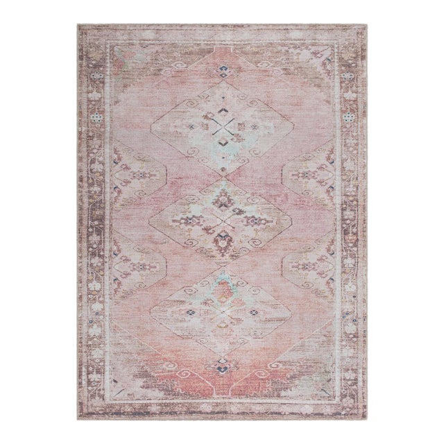 Amelie Machine Woven Rug Rust 8x10 For Sale