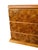 1970s Vintage Mele 3‑Tier Swiveling Jewelry Box • Minimalist Mid Century Modern Organizer • Faux Burled Wood Vanity Storage For Sale - Image 5 of 8