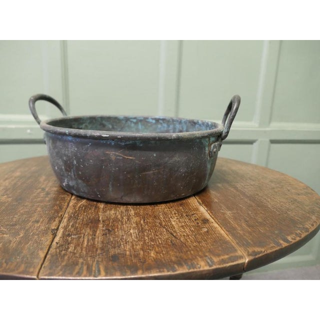 19th Century Copper Preserving Pan For Sale - Image 3 of 8