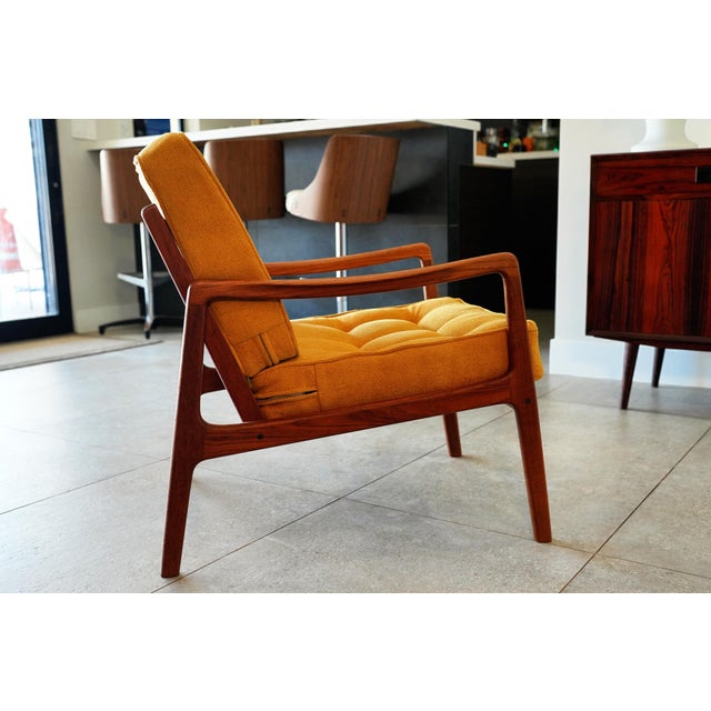 Mid-Century Modern Ole Wanscher Model Pd 109 Lounge Chair for France & Søn, Denmark, C. 1963–1966 For Sale - Image 3 of 12