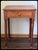 1850s American Primitive Honey Wood Accent Table With Sheraton Legs For Sale In Columbus - Image 6 of 9