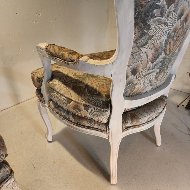 1960s Pair of Louis XV Armchairs For Sale - Image 17 of 18